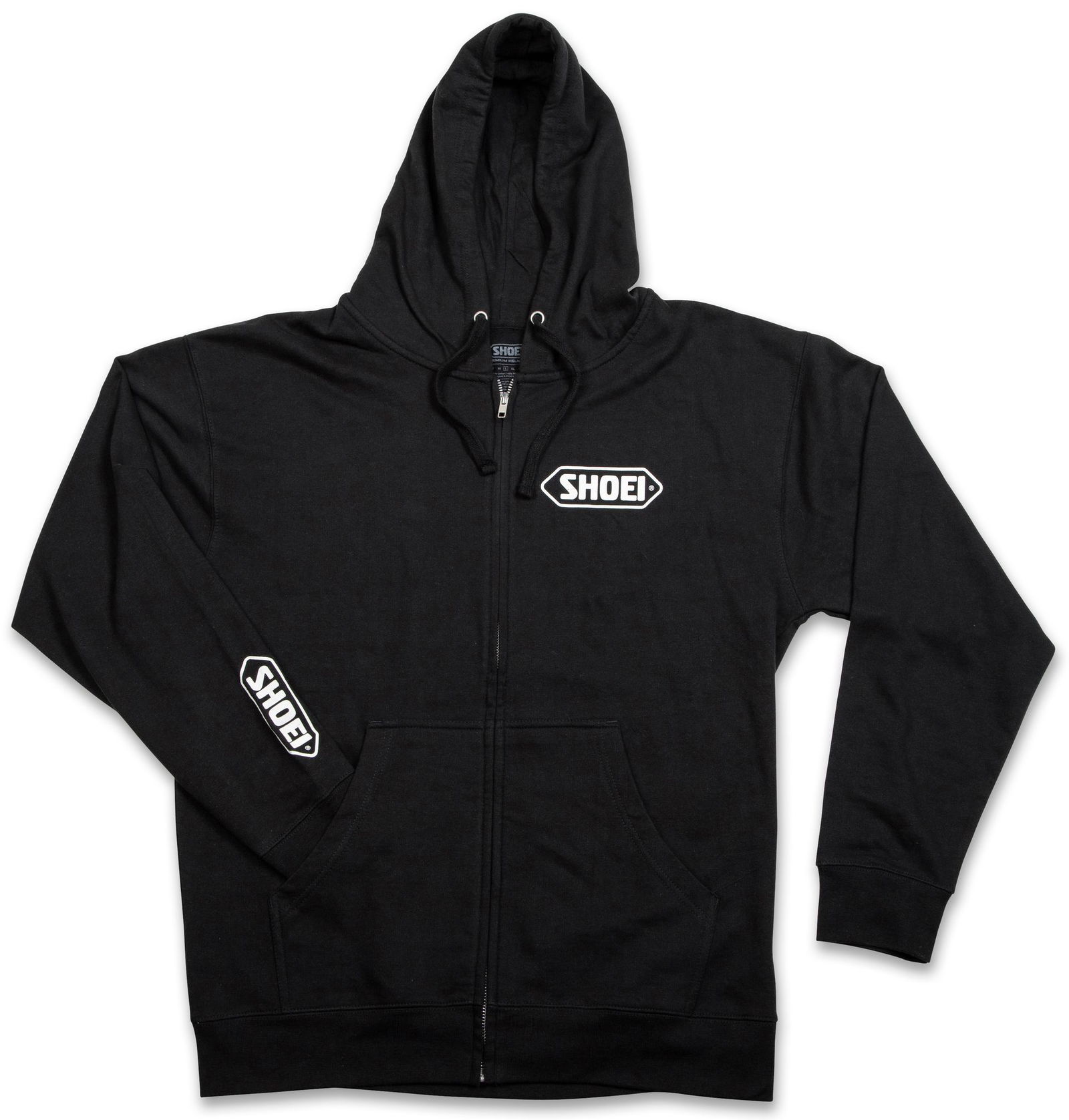 SHOEI SHOEI CORPLOGO ZIPUP BKWH LG