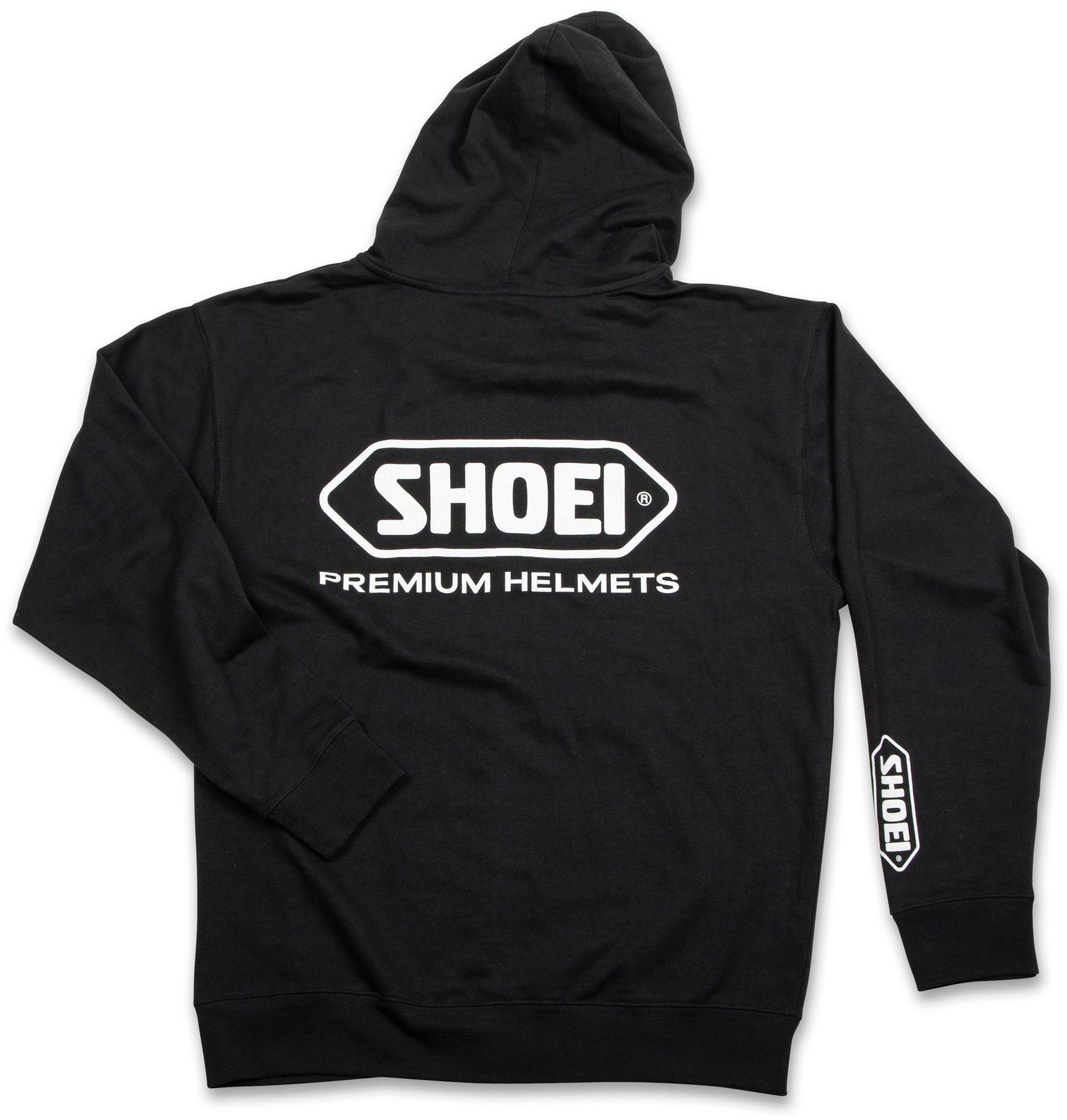 SHOEI SHOEI CORPLOGO ZIPUP BKWH LG