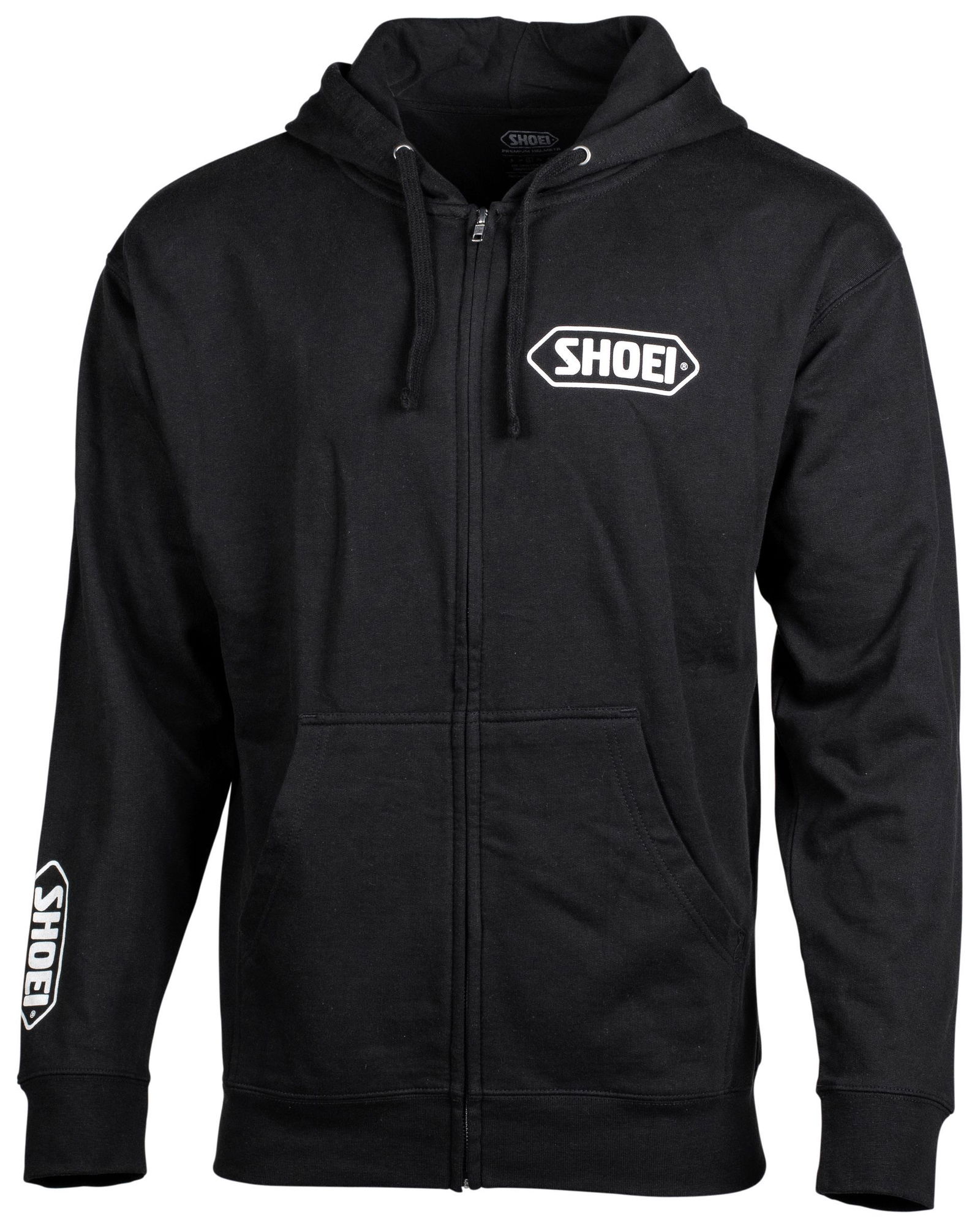 SHOEI SHOEI CORPLOGO ZIPUP BKWH LG