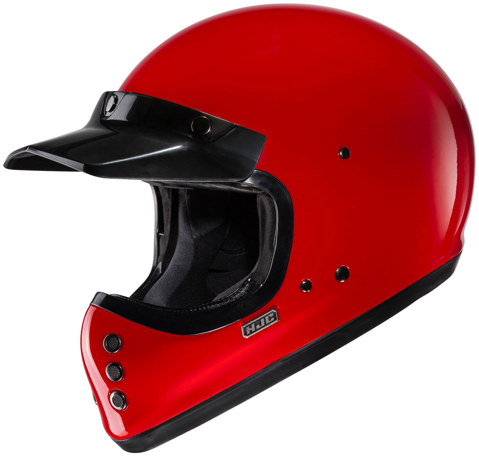 HJC v 60  DEEP RED 