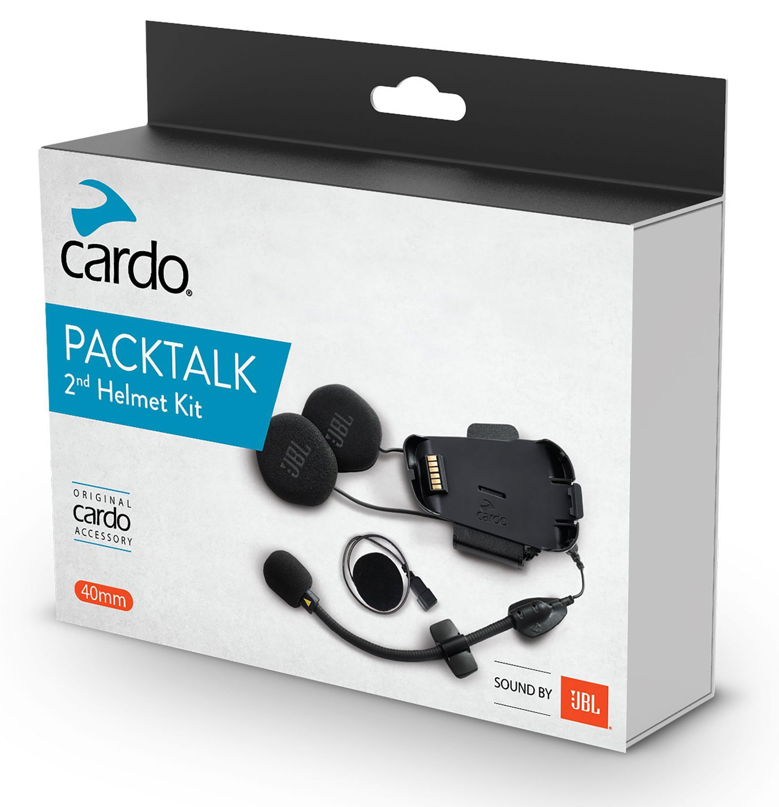 Cardo PT BOLD/BLK 2ND HLMT KIT JBL