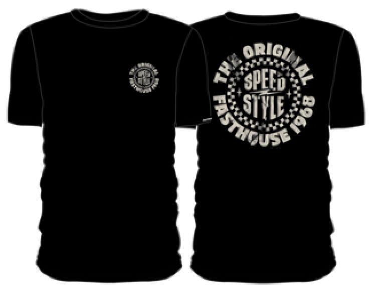 FastHouse ORIGIN TEE BLACK 2XL