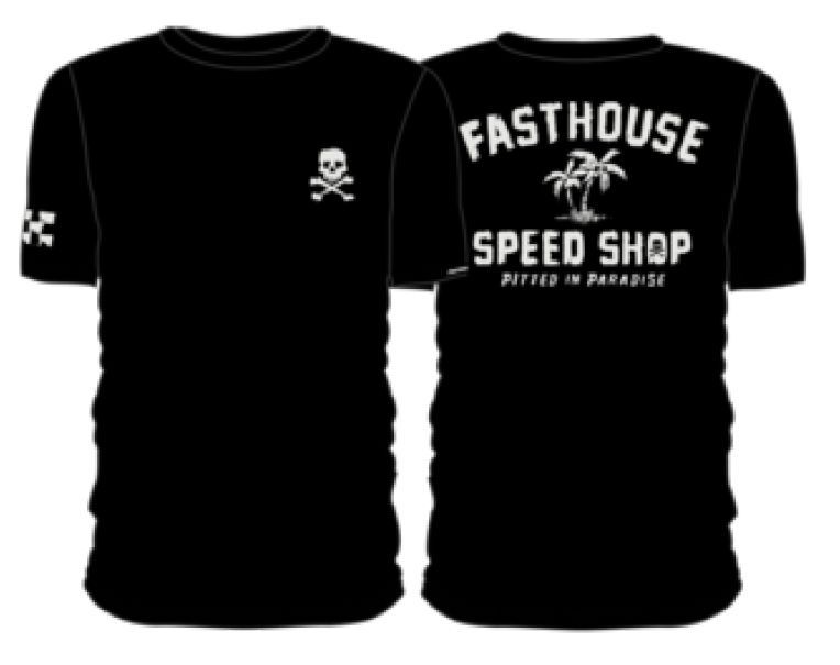 FastHouse ALKYD TEE BLACK SML