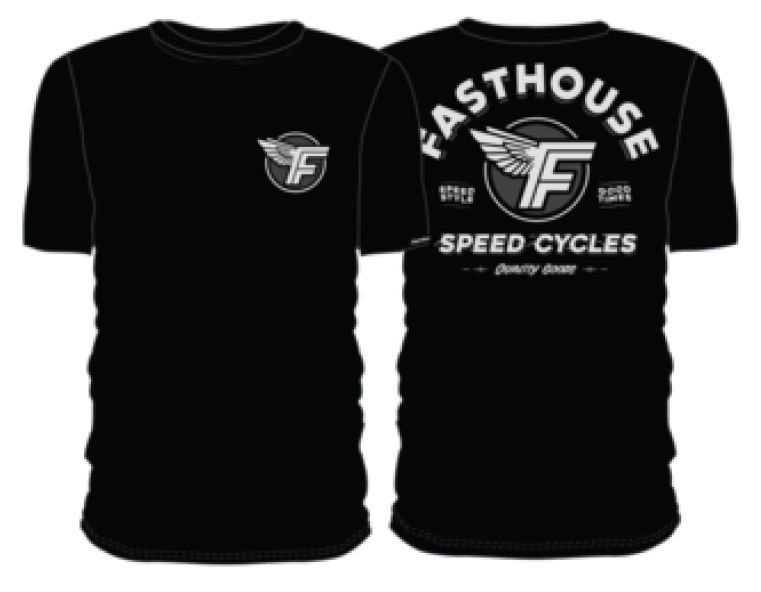 FastHouse MALEN TEE WHITE LRG