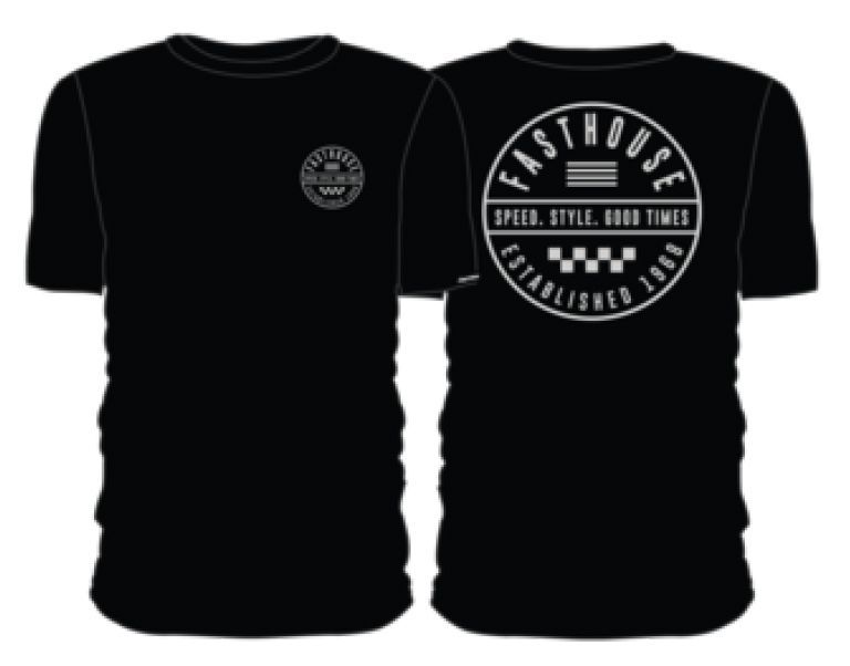 FastHouse STATEMENT TEE GUNMETAL LRG