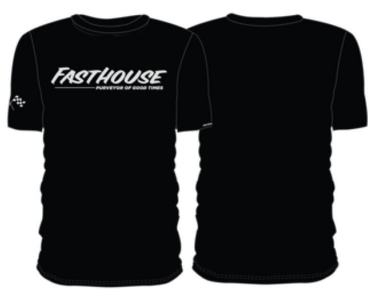FastHouse MOTTO TEE BLACK MED