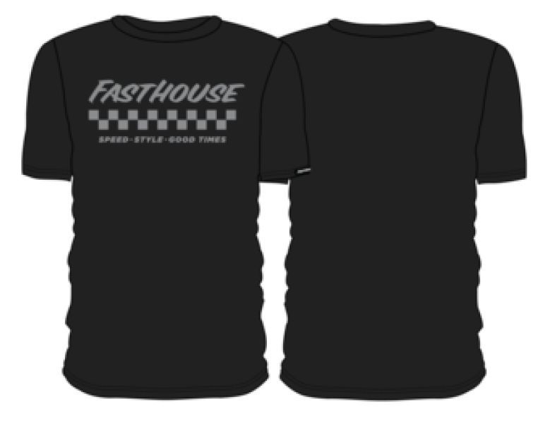 FastHouse APEX TEE GRAPHITE BLK 2XL