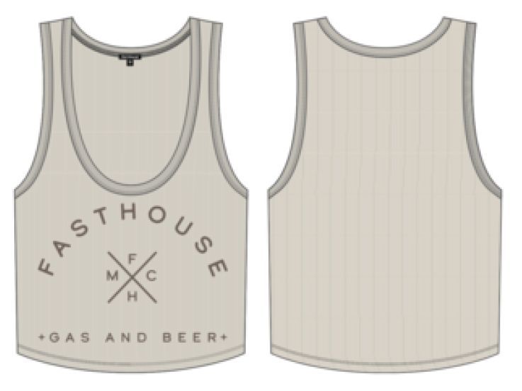 FastHouse WMN THEORY TANK NATURAL XLG