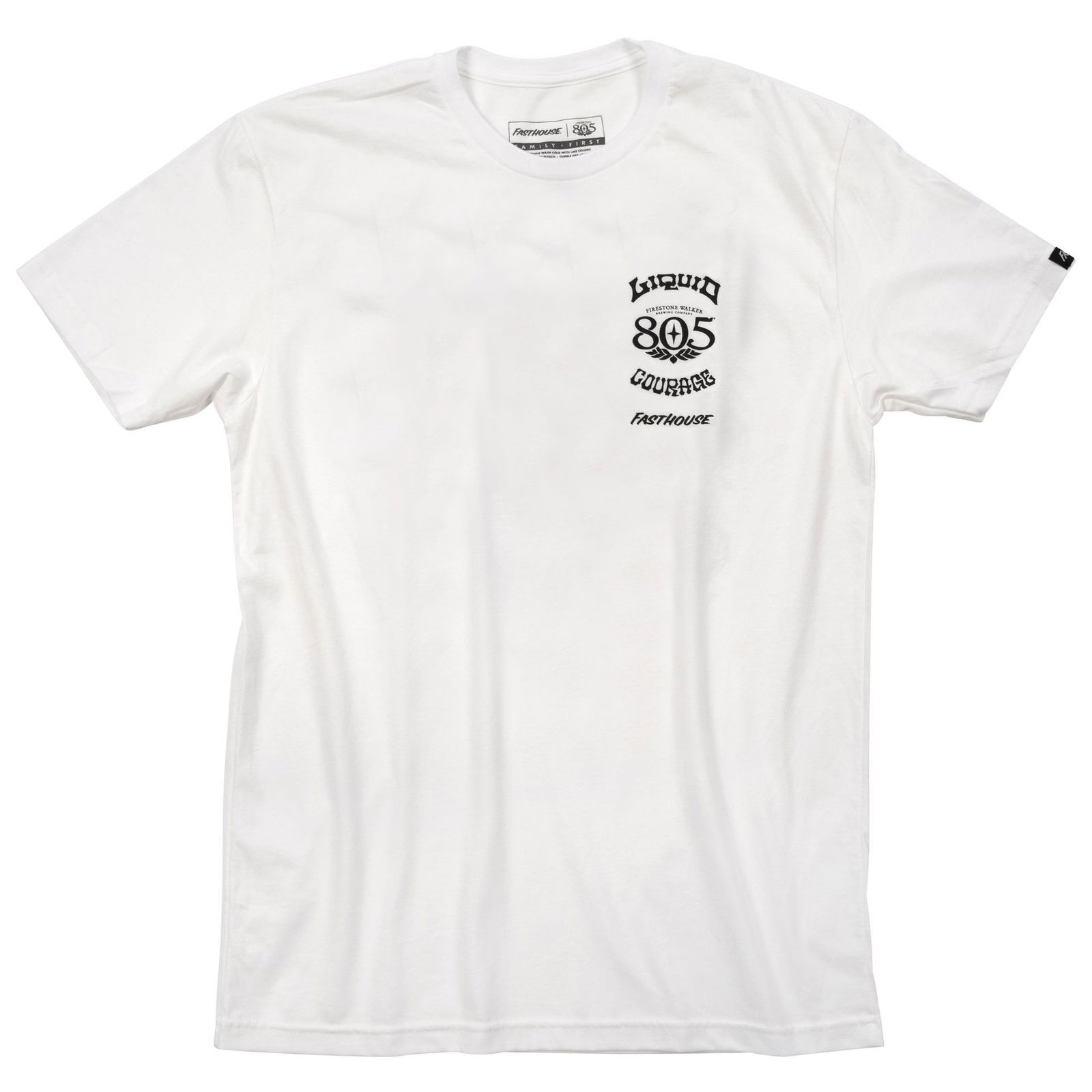 FastHouse 805 LIQUID COURAGE TEE WH MD