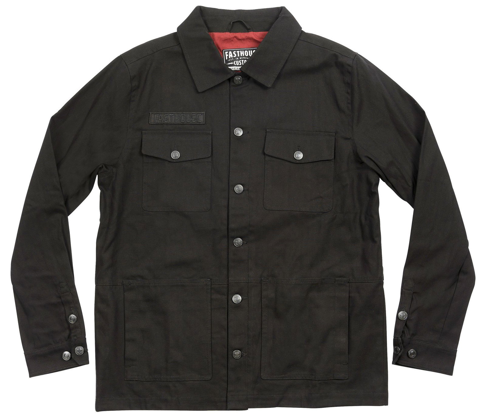 FastHouse GRAFTER CHORE COAT BLK 