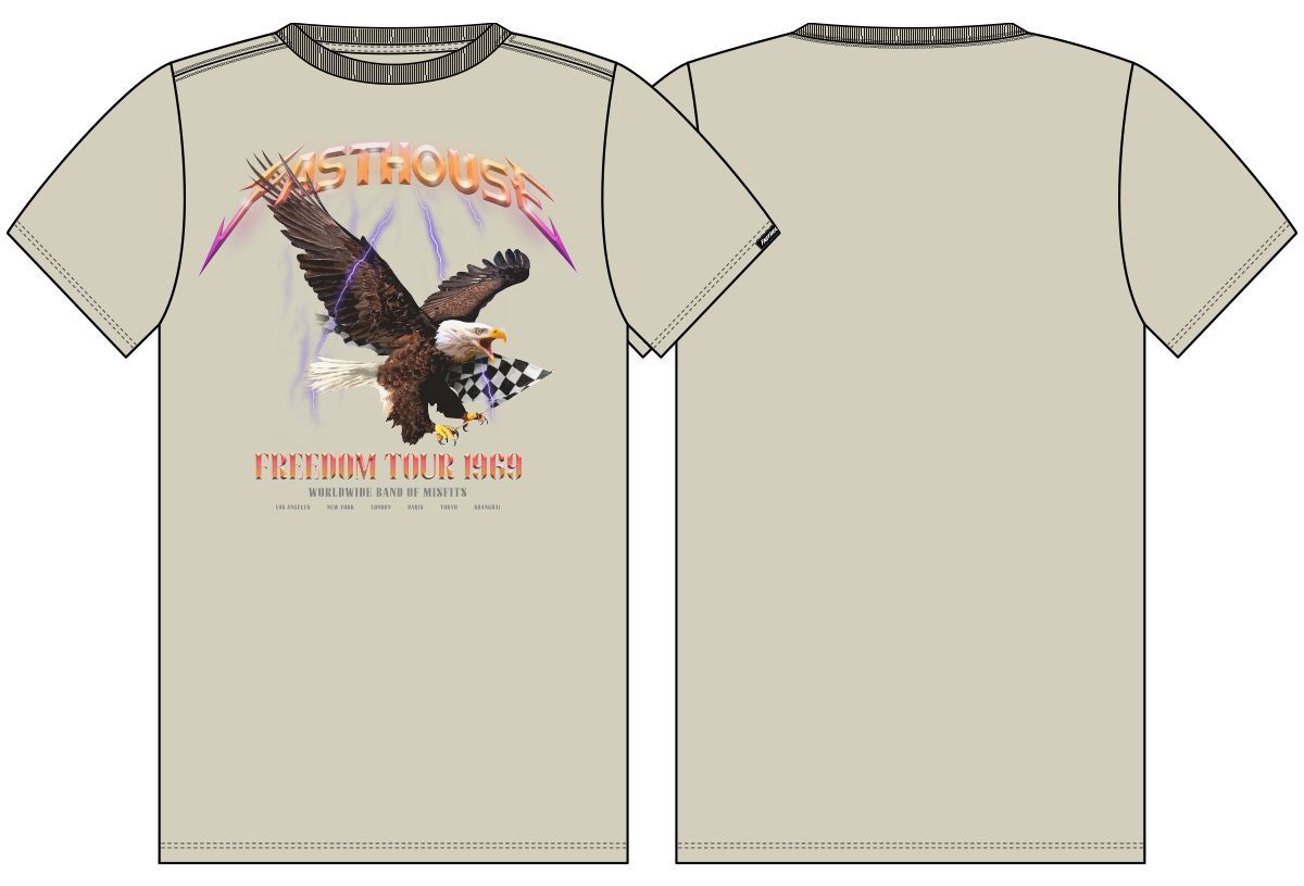 FastHouse ARISE SS TEE SANDSTONE 3X