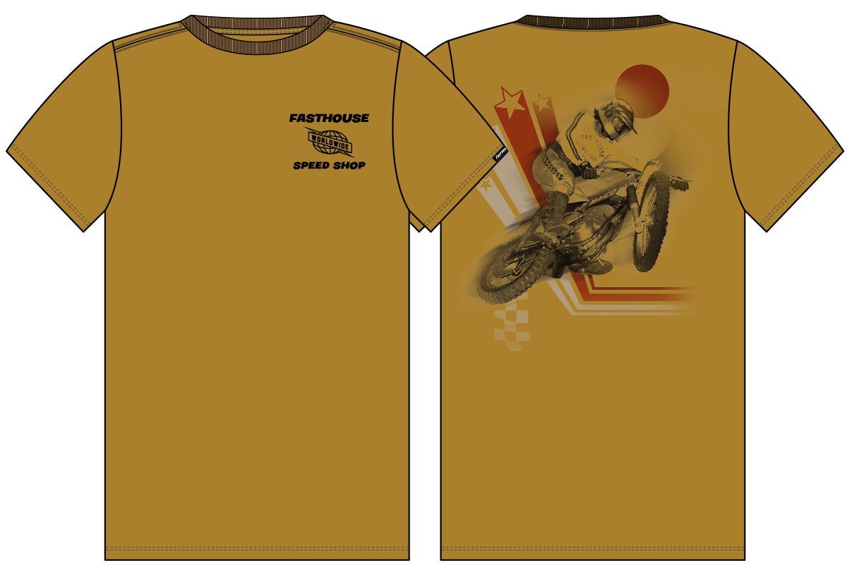 FastHouse CHAMPION SS TEE NATURAL LG