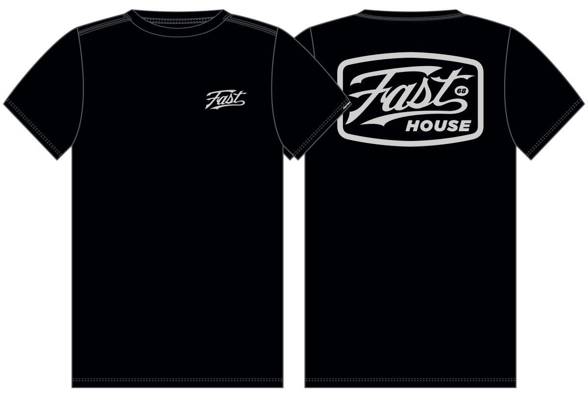 FastHouse CARRERA SS TEE BLACK SM