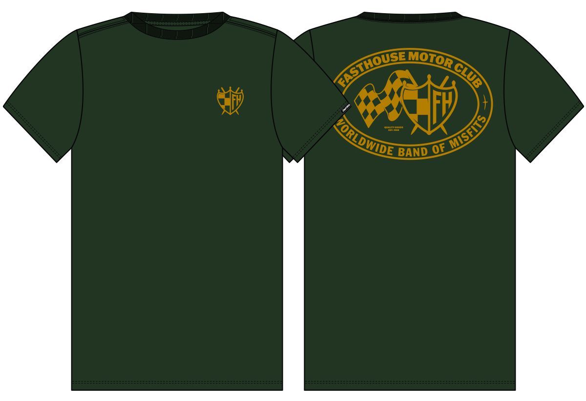 FastHouse MOD SS TEE BLACK XL