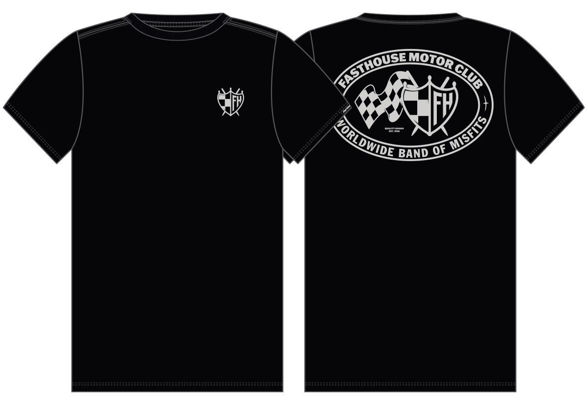 FastHouse MOD SS TEE BLACK XL