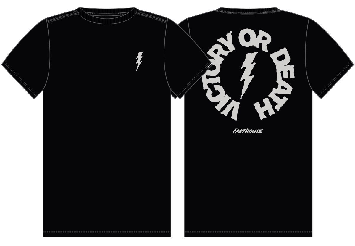 FastHouse HAIL MARY TEE LIGHT GRAY 3X