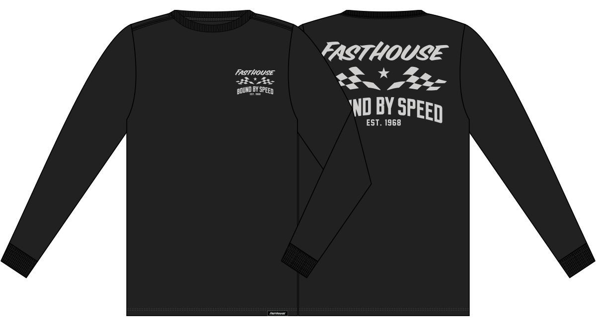 FastHouse BOUND LS TEE BLACK 2X
