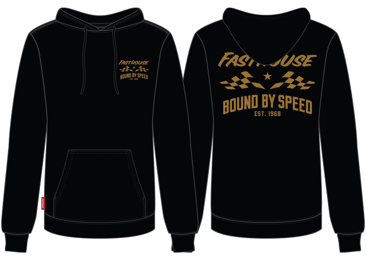 FastHouse BOUND HOOD PULLOVER BLACK 2X