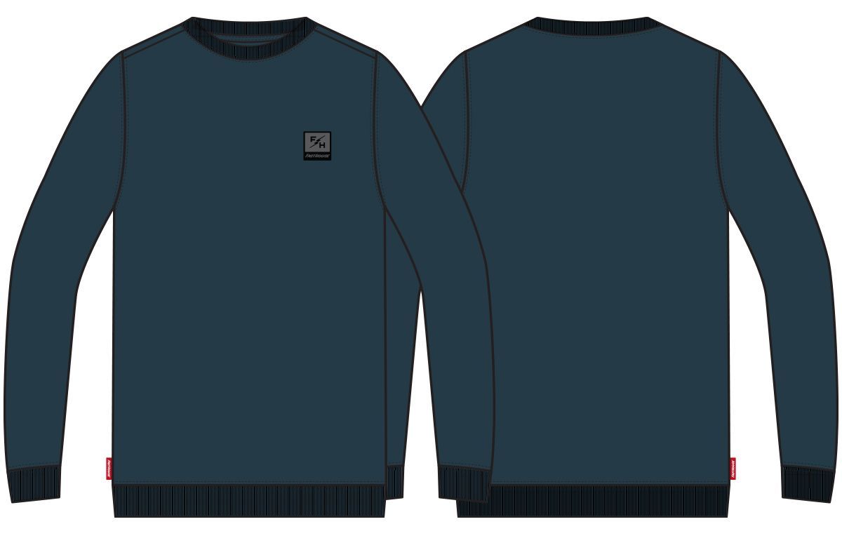 FastHouse DASH CRWNK PLLOVR VNT BLU SM