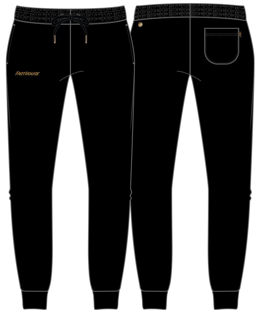 FastHouse WM ESTRELLA FLCE JOGR BLK 2X