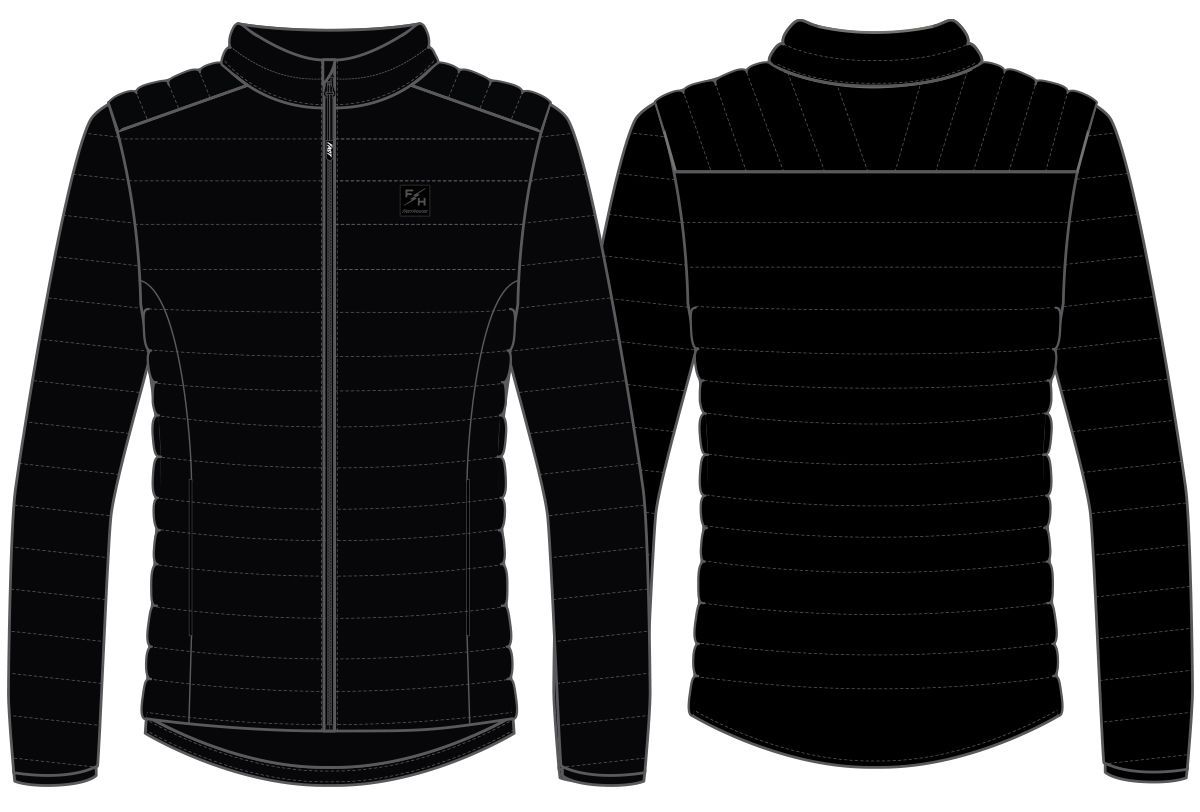 FastHouse WM CROSS PACK PFR JKT BLK MD