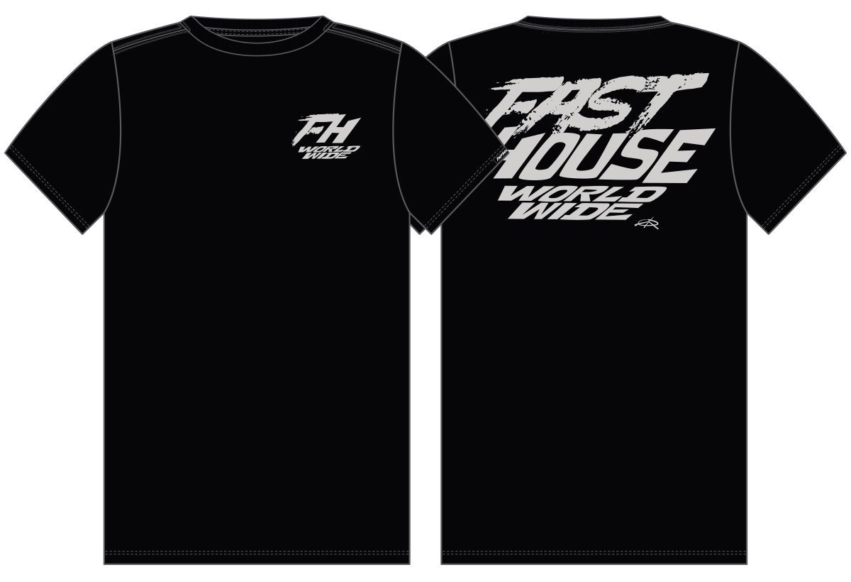 FastHouse YOUTH PRIMER TEE BLACK LG