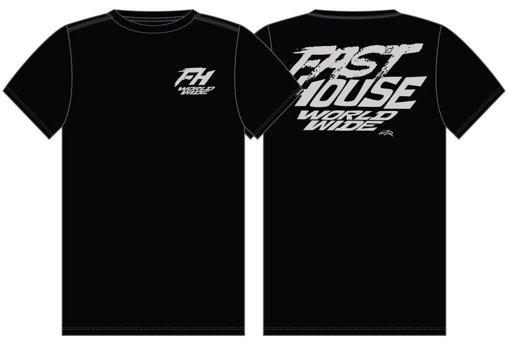 FastHouse YOUTH PRIMER TEE BLACK LG