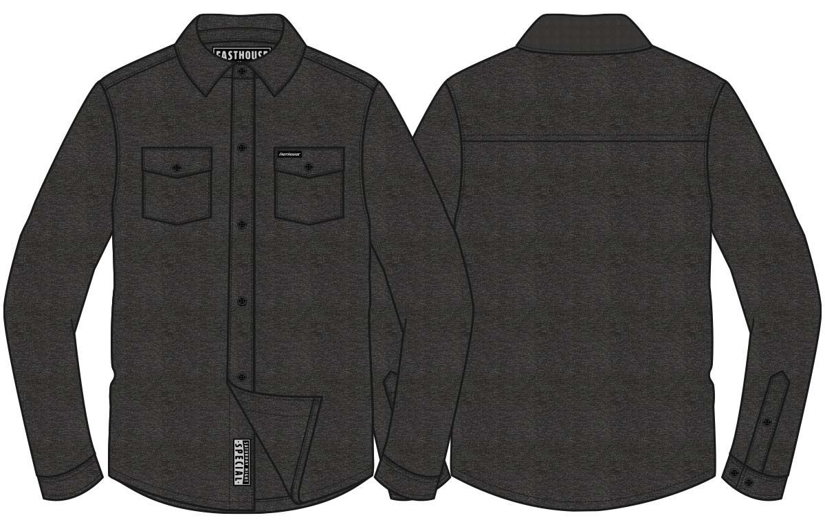 FastHouse SAT SPCL FLANNEL CHAR HTR MD