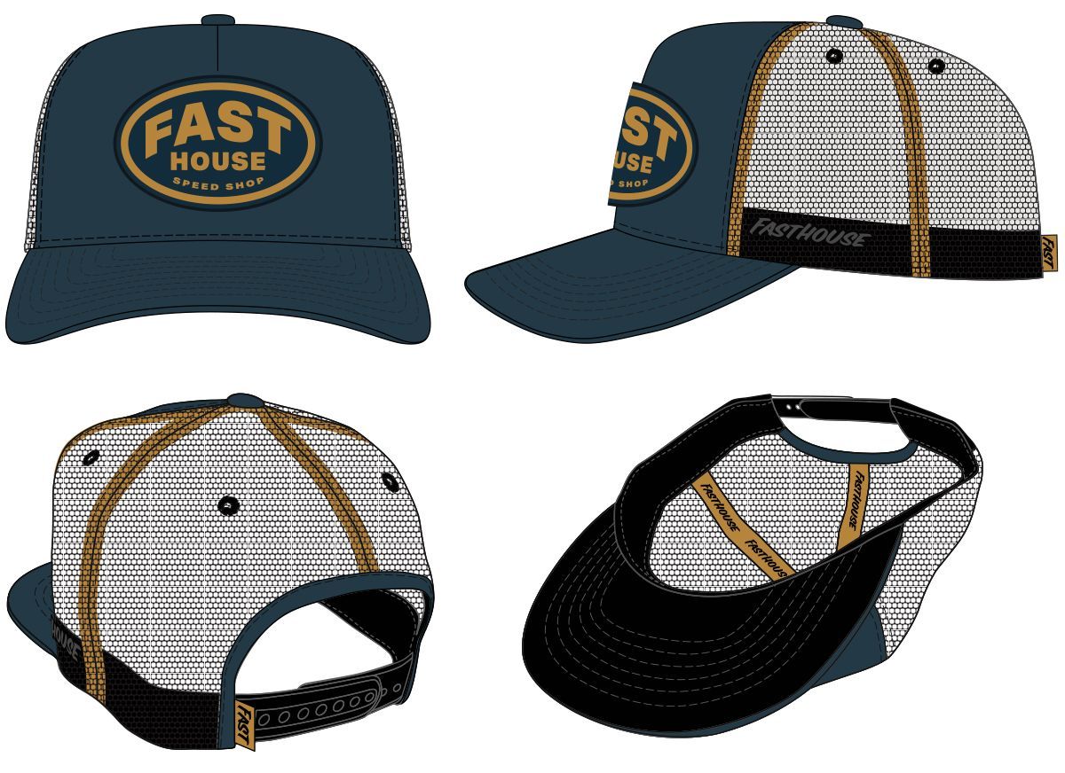 FastHouse ARCHIE HAT CAMO OS
