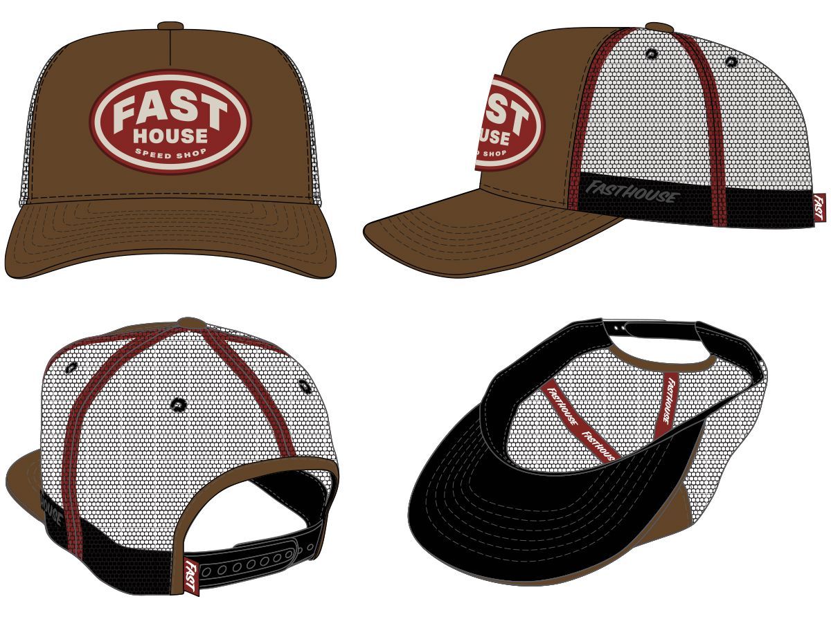 FastHouse ARCHIE HAT CAMO OS