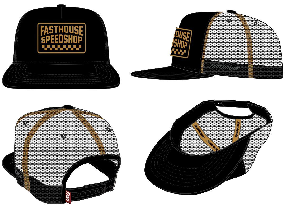 FastHouse CHALET HAT BLACK OS
