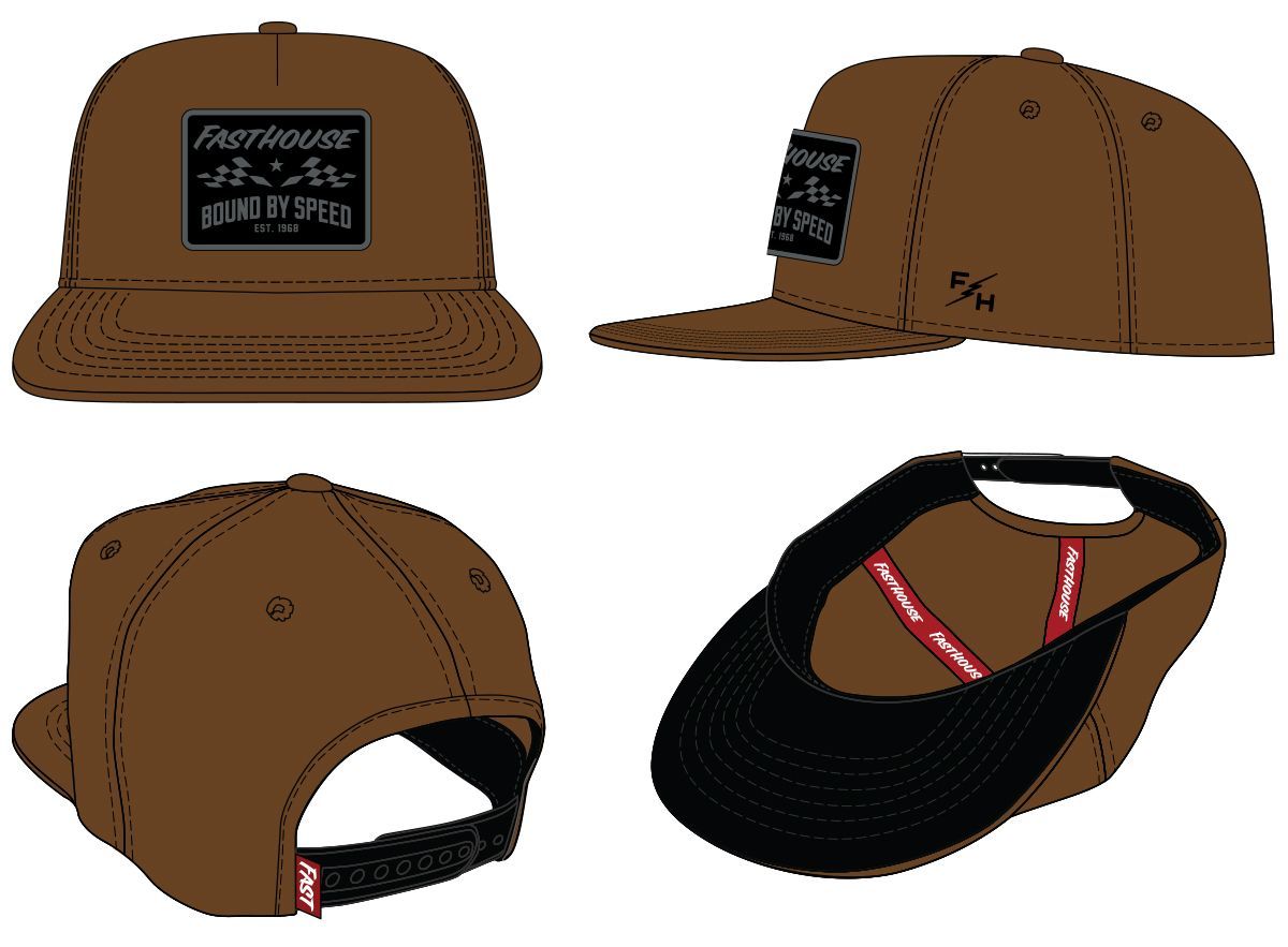 FastHouse BOUND BY SPEED HAT CAMEL OS