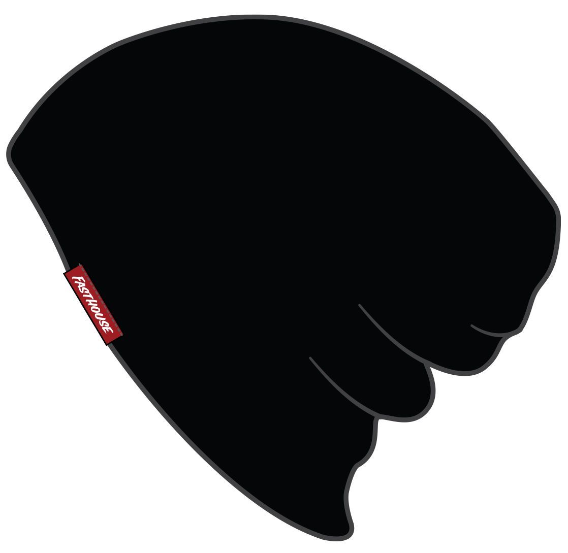 FastHouse RIGHTEOUS BEANIE BLK/RED OS
