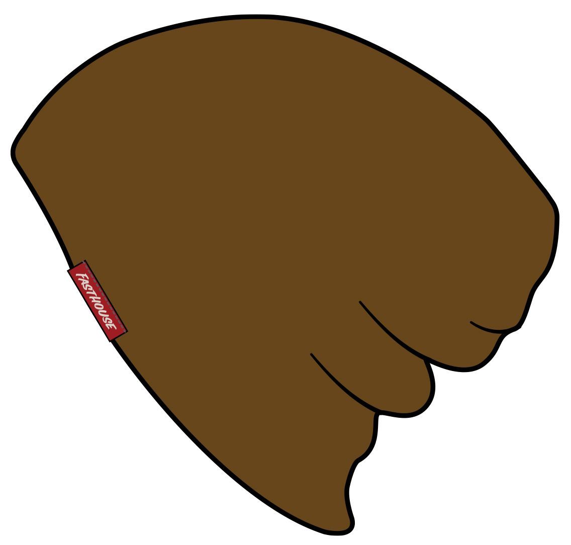 FastHouse RIGHTEOUS BEANIE BLK/RED OS