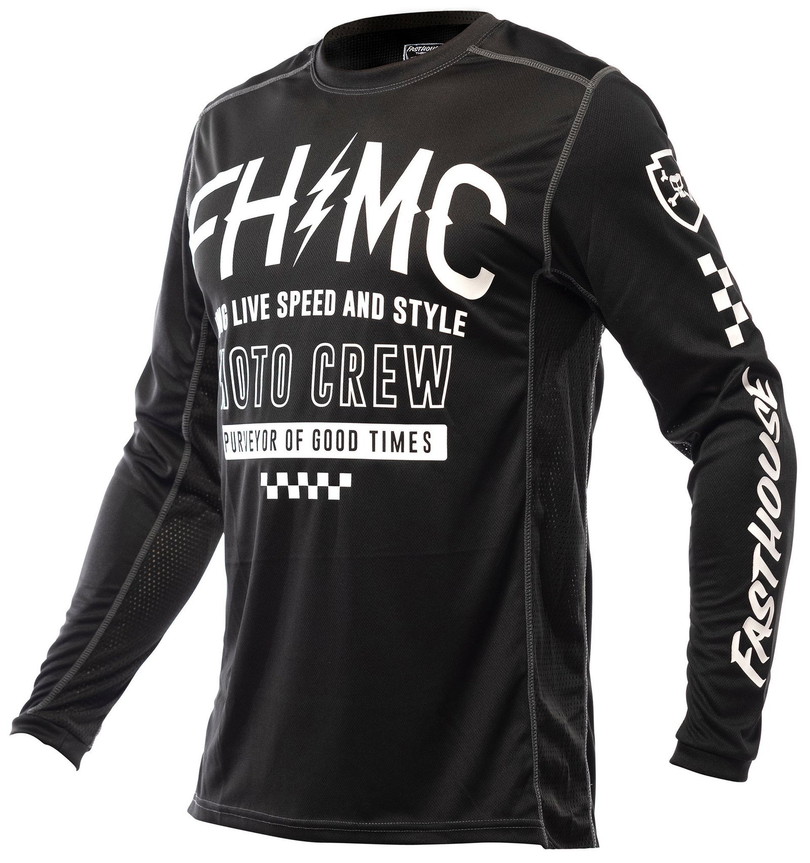 FastHouse GRNDHOUS CYPR JERSEY BLK 