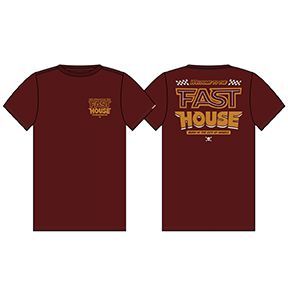 FastHouse WEEKEND SS TEE MAROON MD