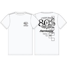 FastHouse 805 LUSTER SS TEE WHITE 2X