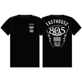 FastHouse 805 CREW TIME SS TEE BLK 