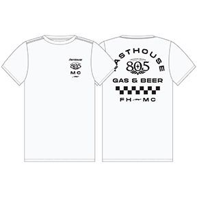 FastHouse 805 PARALLEL SS TEE WHITE 