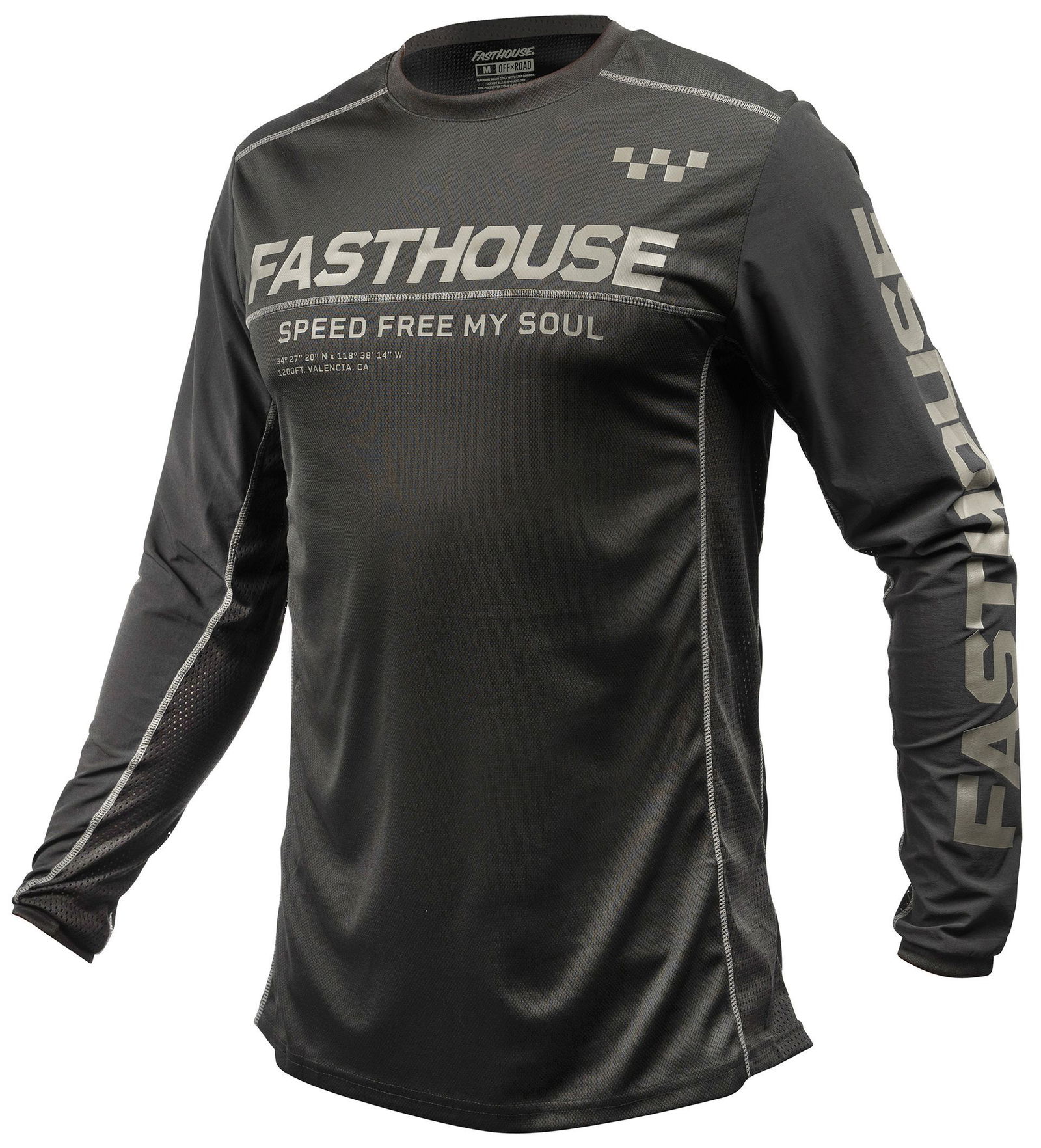 FastHouse OFFRD SANDCAT JRSY SEN/BK 2X