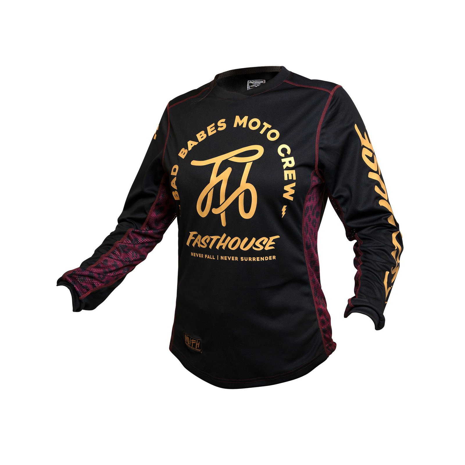 Fasthouse Youth Girl's Grindhouse Golden Script Jersey