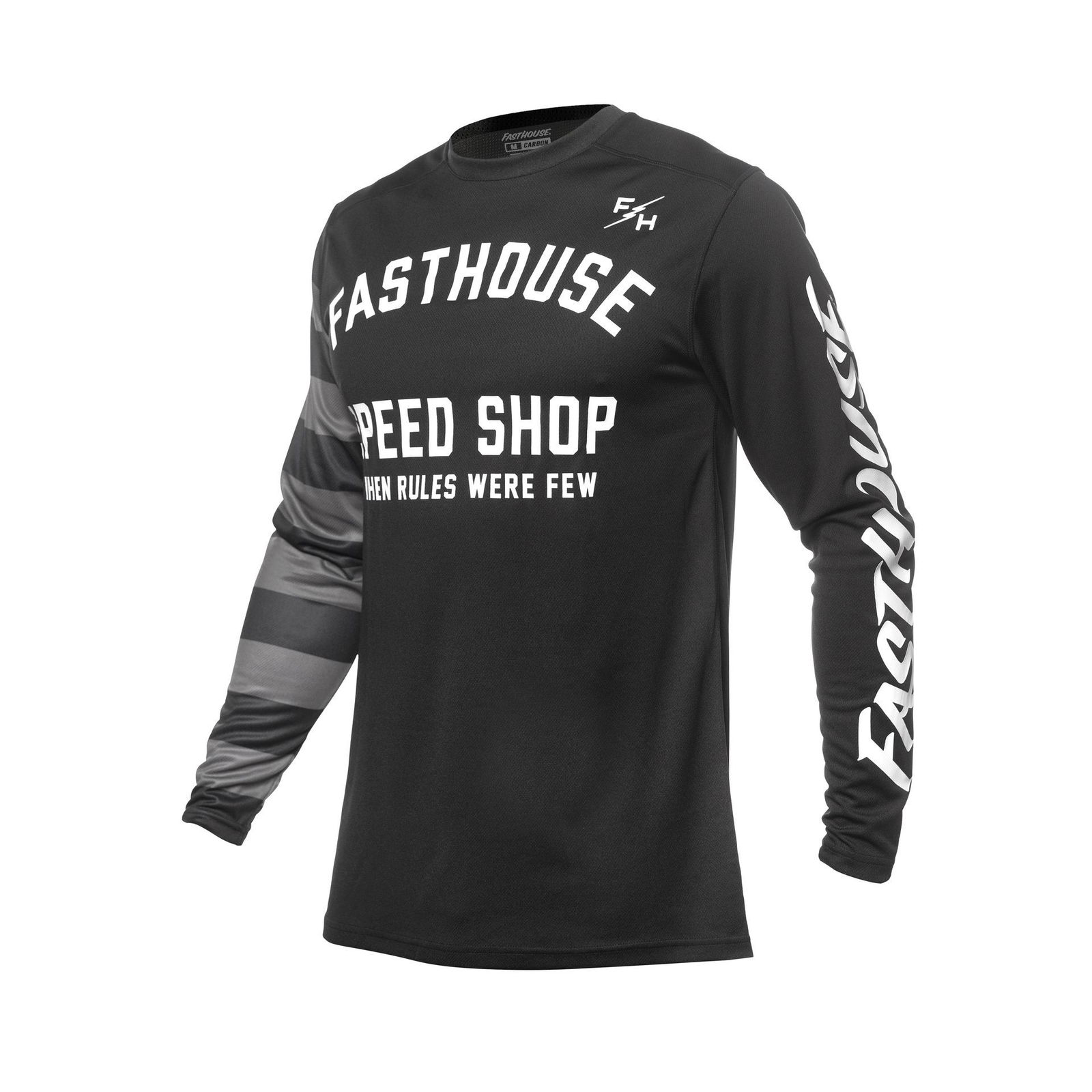FastHouse YTH CARBON ETRNL BK/BK LG