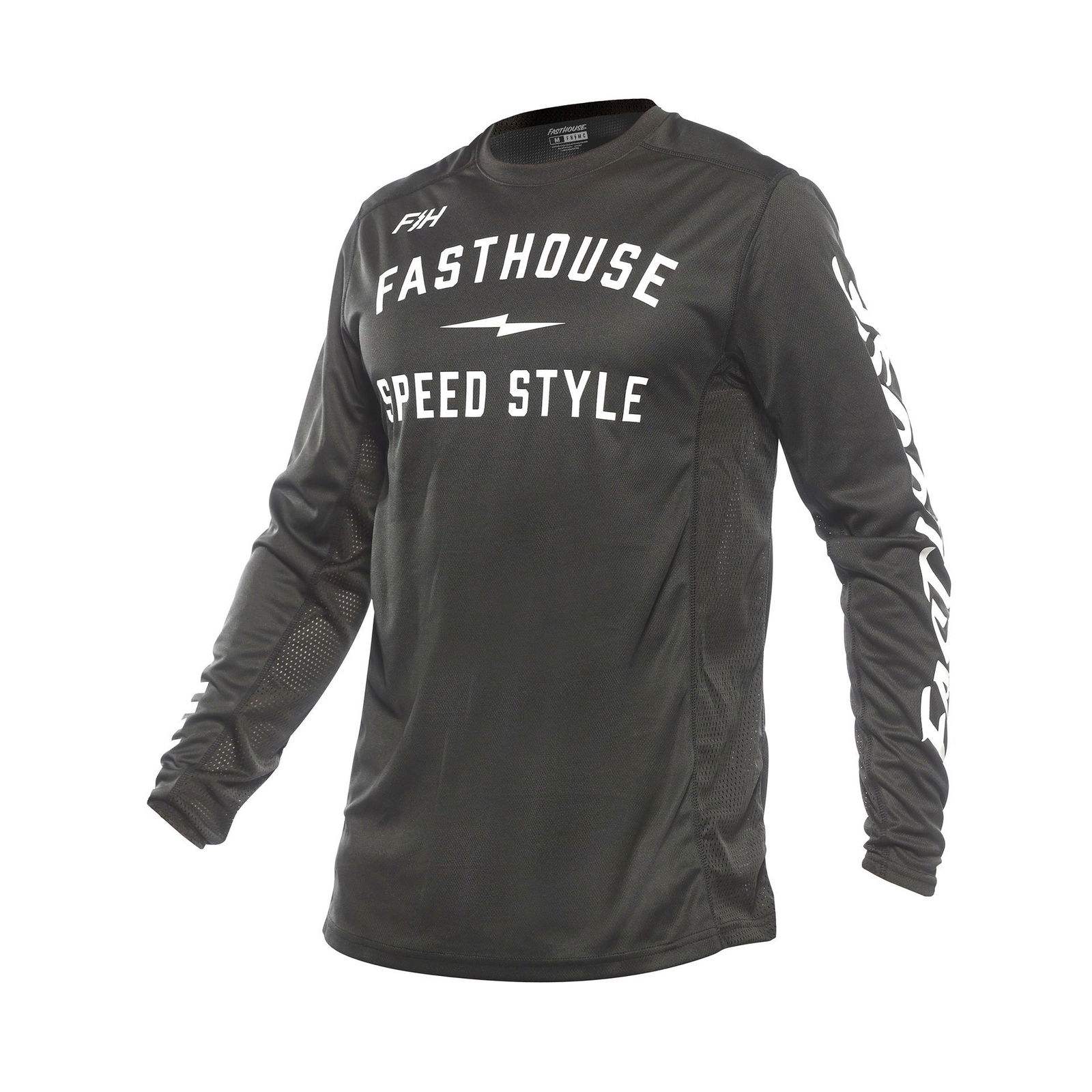 FastHouse YT GRNDHS GRIT JERSEY BLK MD