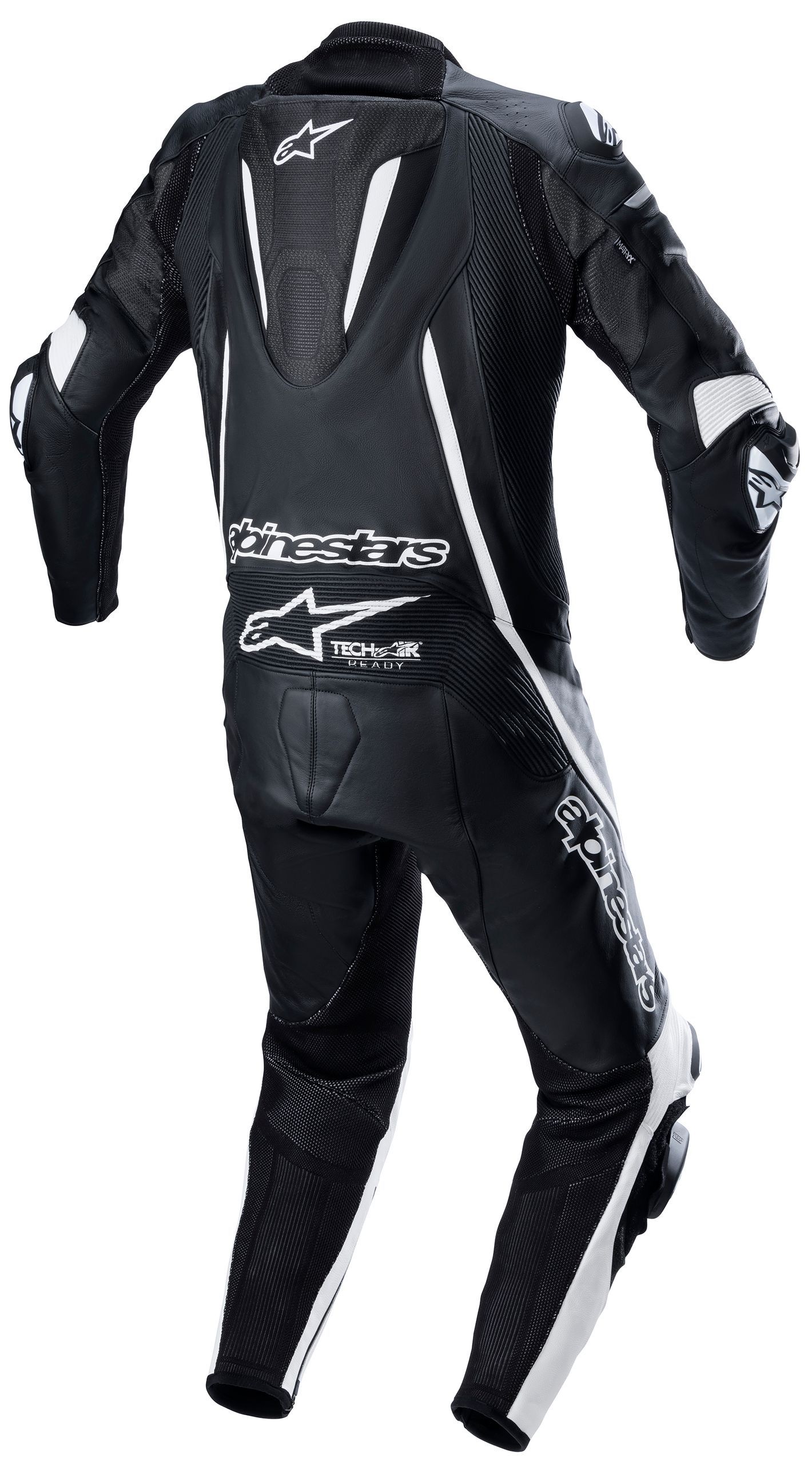 ALPINESTARS FUSION SUIT 1PC BLK WHT 50