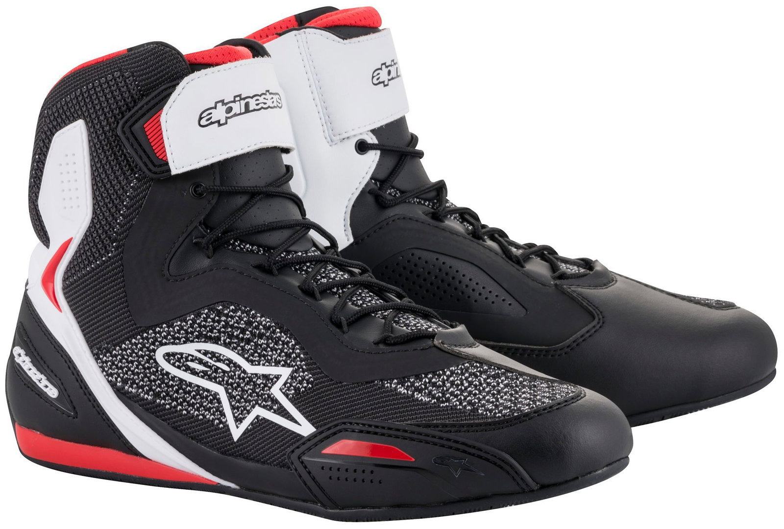 ALPINESTARS FSTR-3 KNIT SHOE BKWHRD 