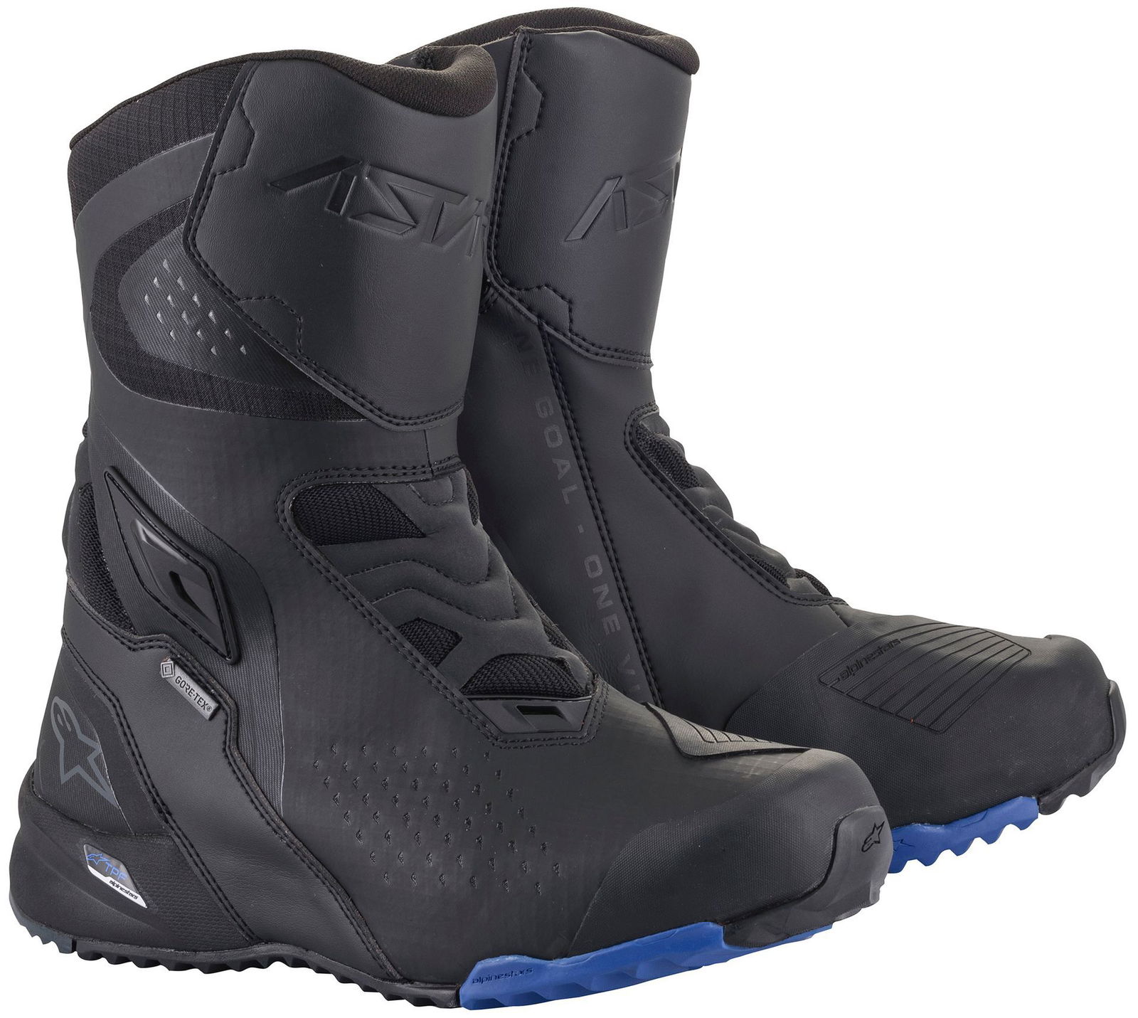 ALPINESTARS RT-8 GT BOOTS BLK BLUE 46