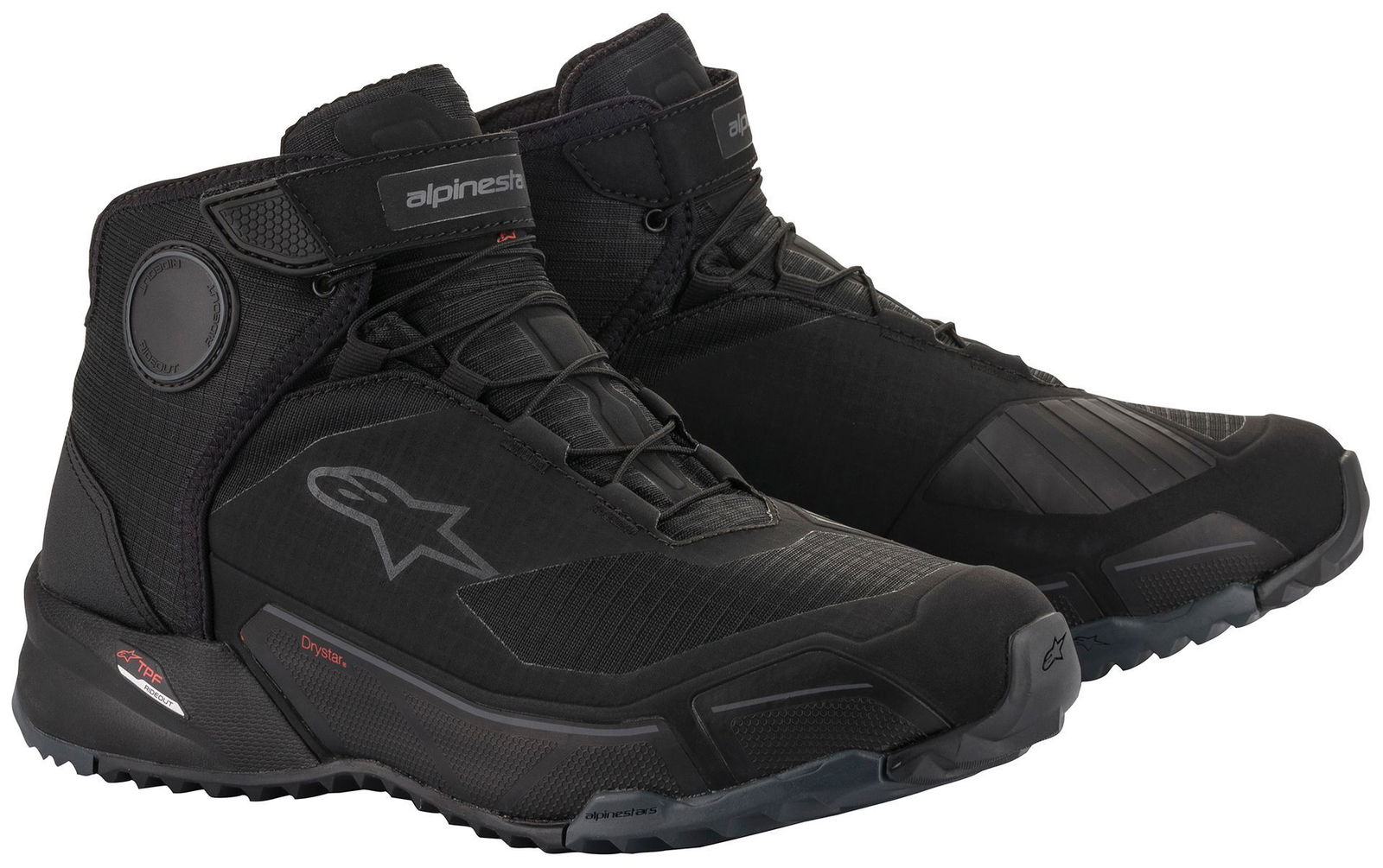 ALPINESTARS CR-X DS R SHOE BLK BLK 8