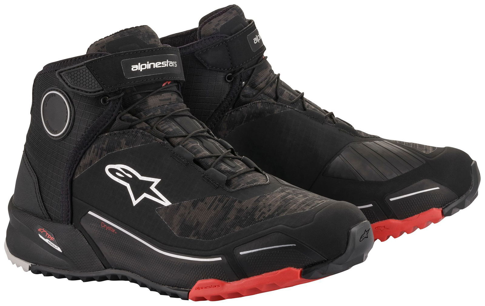ALPINESTARS CR-X DS R SHOE BLK BLK 8