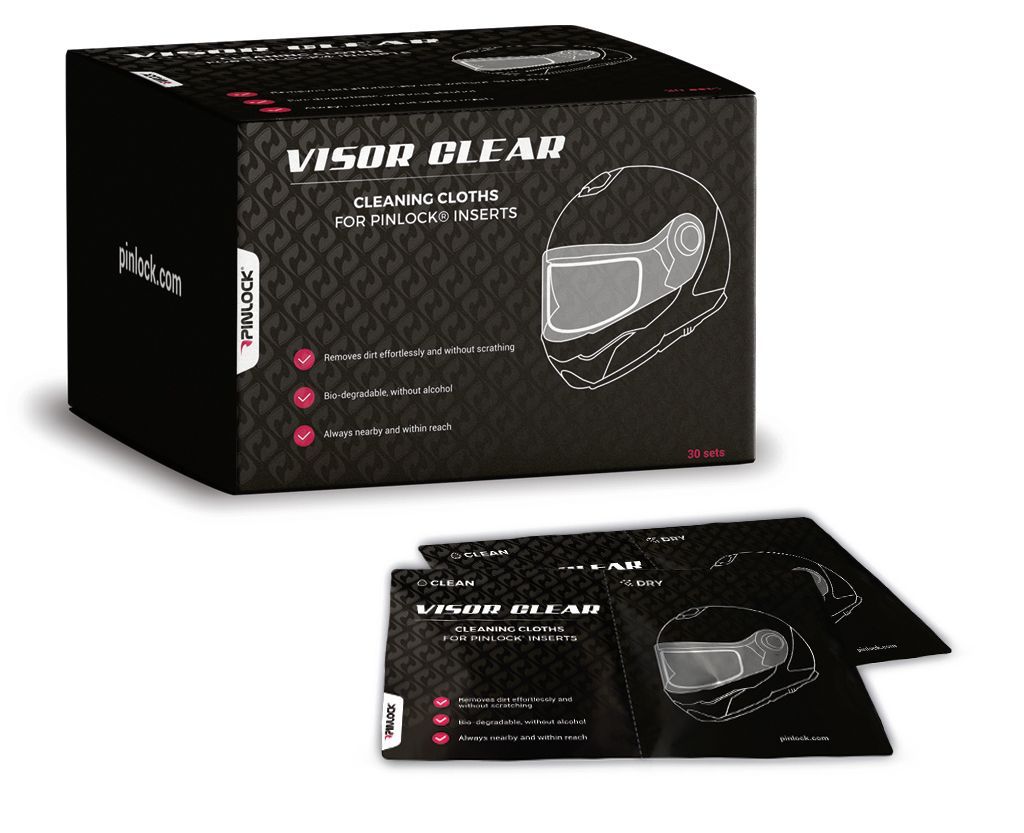 PINLOCK Visor Cleaning Wipes