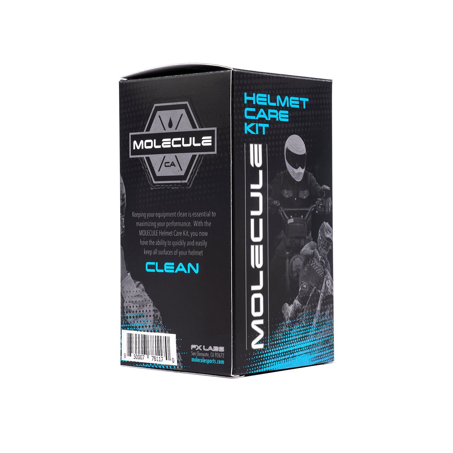 MOLECULE HELMET CARE KIT 4PC 4 OZ EA